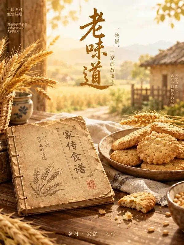 奶奶的麦香秘方 封面 - 黄果魔改色版