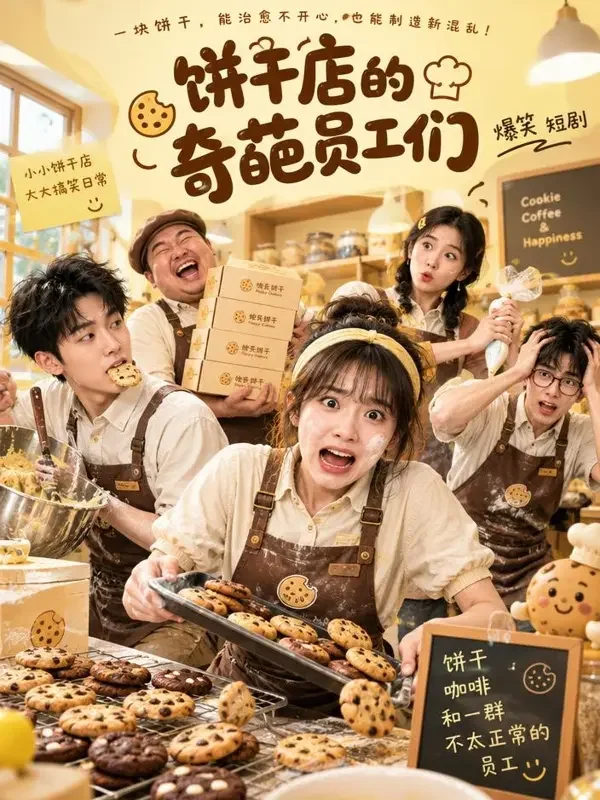 笑翻饼干店 封面 - 黄果魔改色版